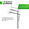 Баскетбольная стойка стационарная UNIX LINE B-STAND-PC 72
