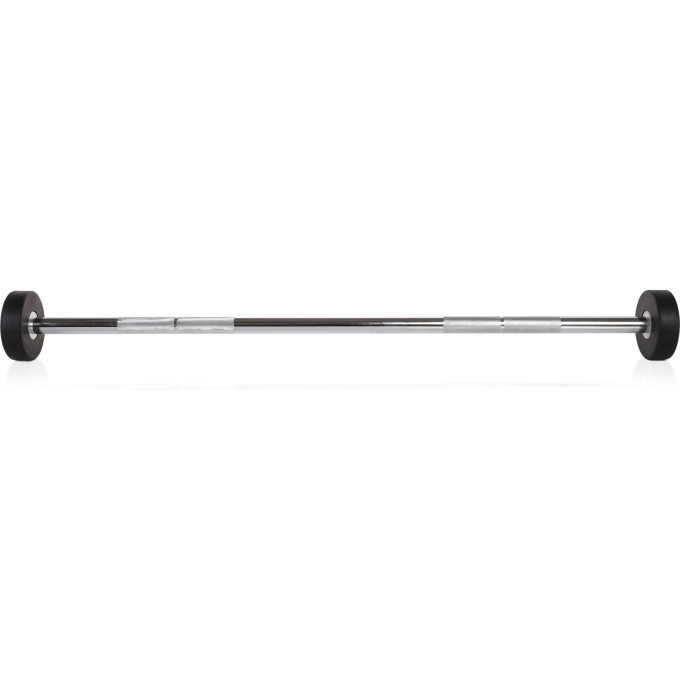 Штанга UNIX FIT PRO прямая обрезиненная 10 кг BBRND10PBK
